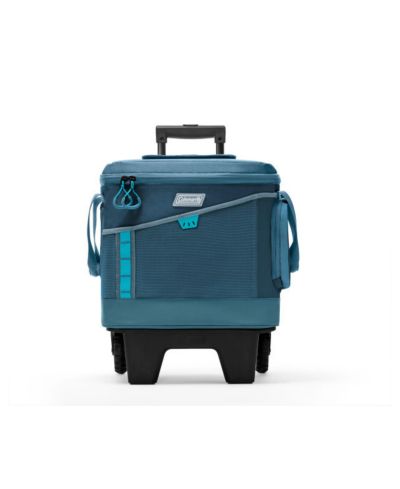 Coleman SPORTFLEX мягкий переносной холодильник на колесах, 42-Can, Ocean