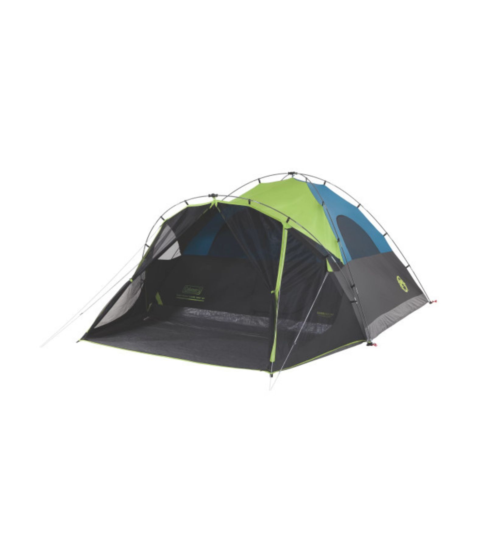 Палатка Coleman Carlsbad Dark Room Dome для 6 человек с сетчатой пристройкой