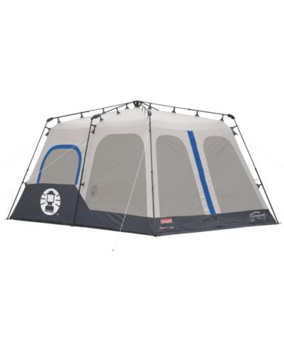 Палатка для кемпинга Coleman 8-Person Cabin с мгновенной установкой, синяя