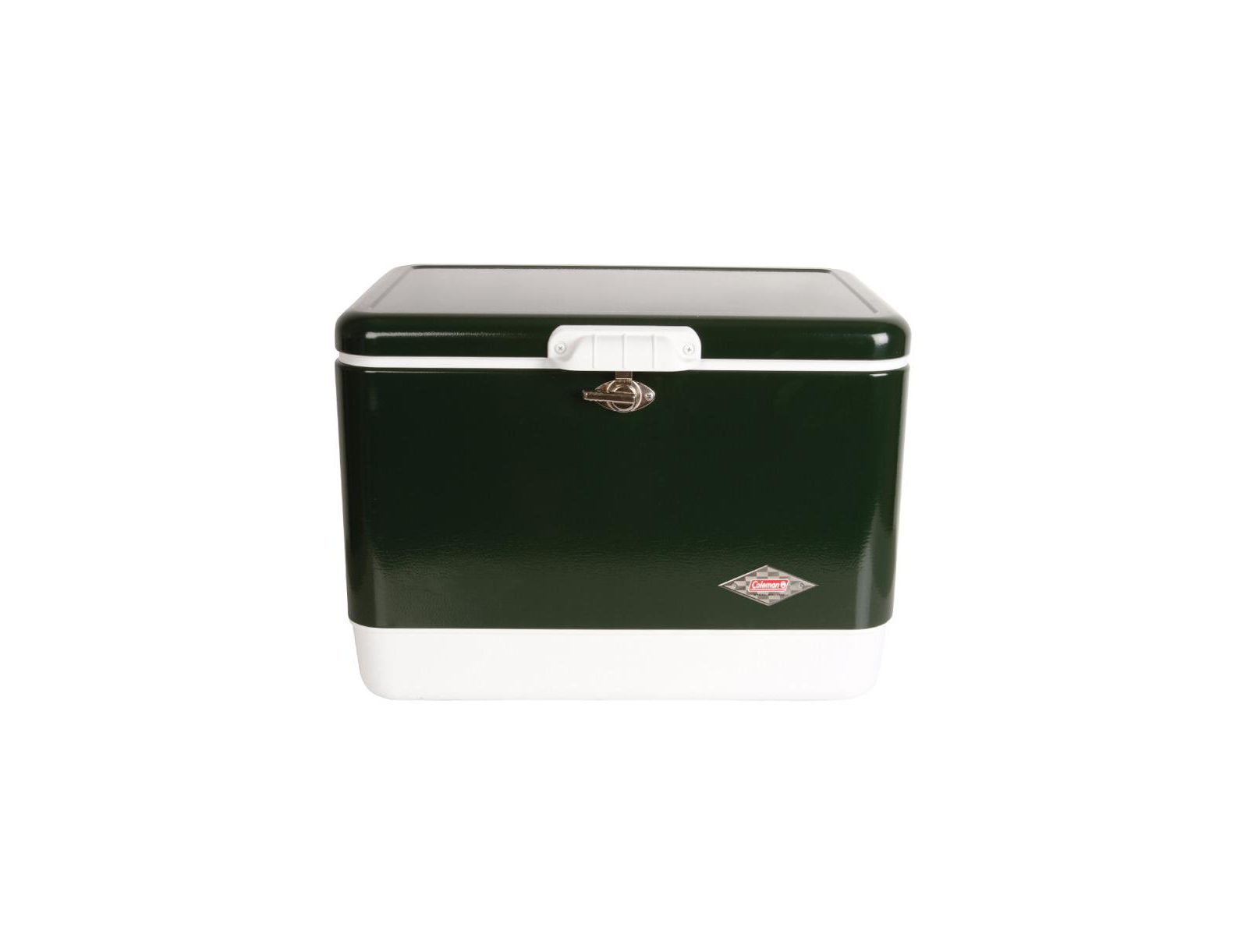 Coleman Vintage 54 Qt. стальной переносной холодильник, Green