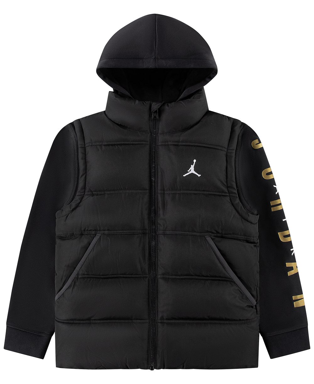 Детская куртка Jordan 8-20 Layered-Look Hooded
