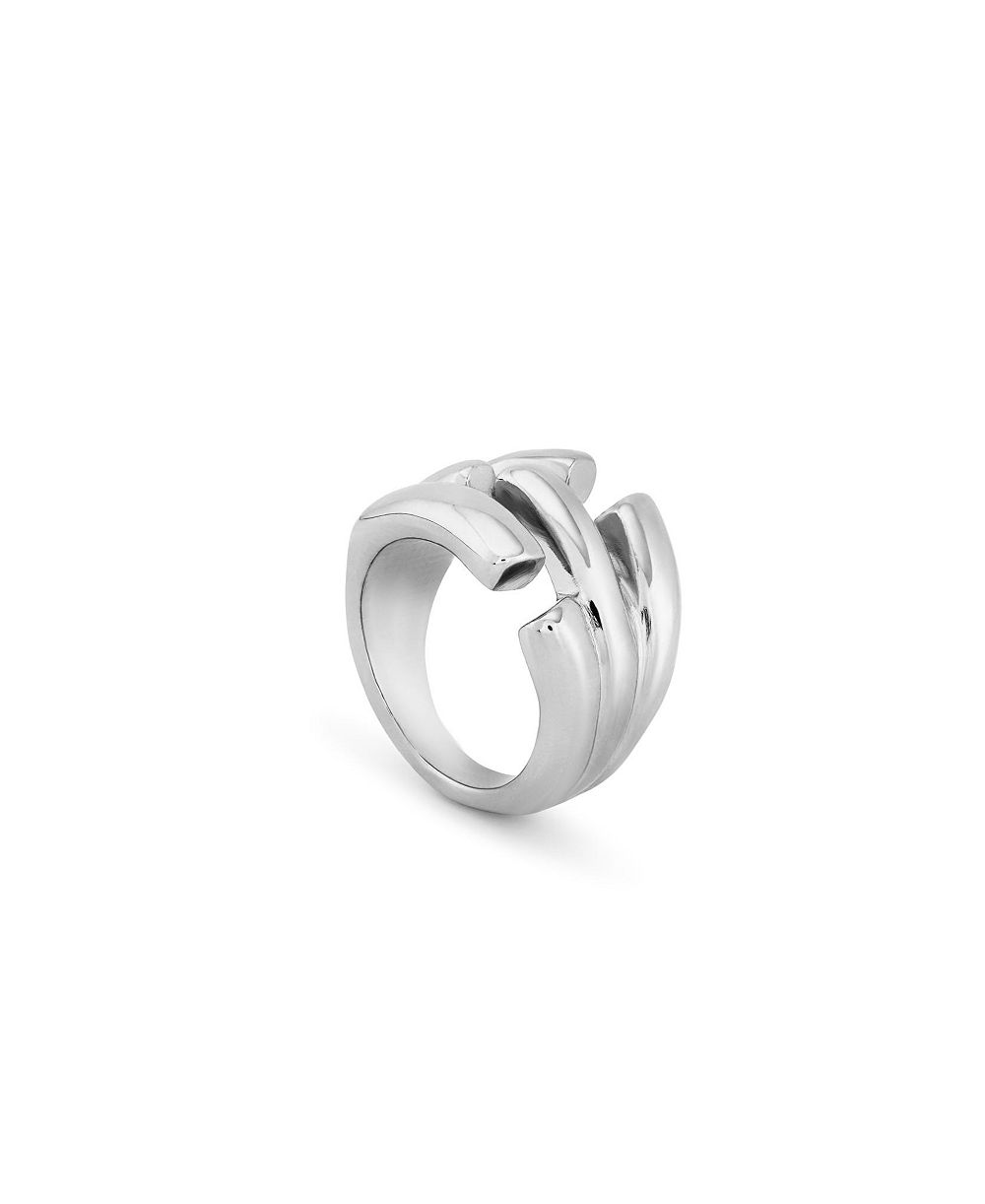 UNOde50 Central Slits Metal Alloy Ring