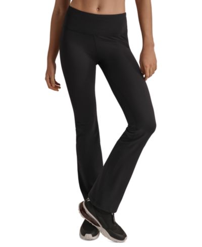 Женские компрессионные леггинсы DKNY Women's Balance с высокой талией и расклешенными штанинами