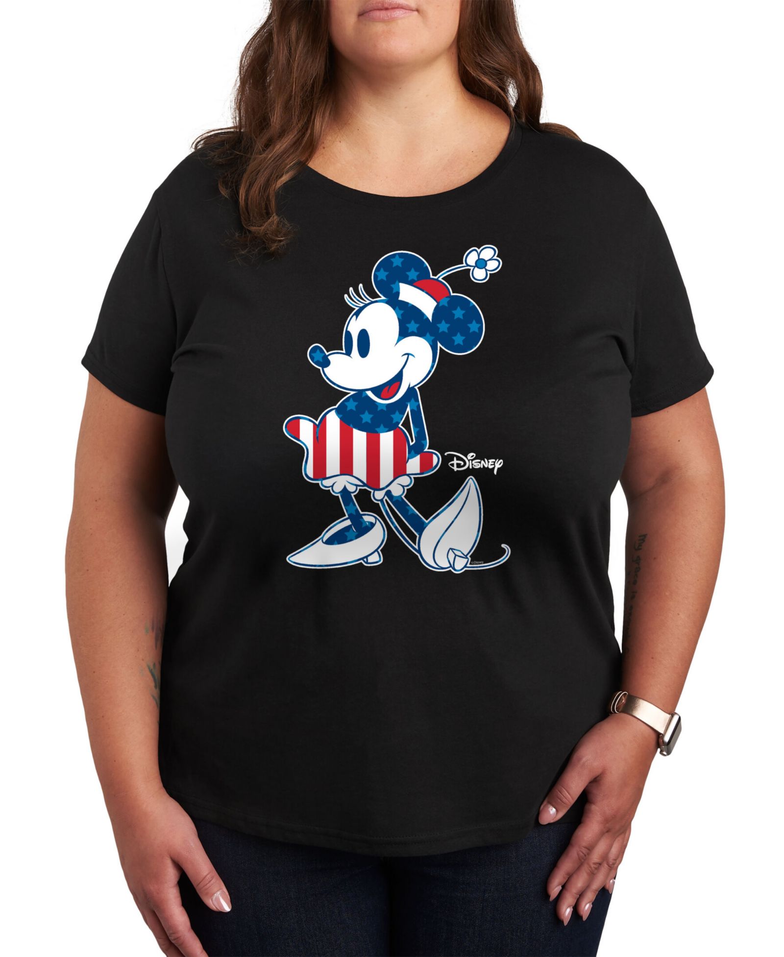 Графическая футболка Plus Size Hybrid Apparel Disney Minnie Mouse USA