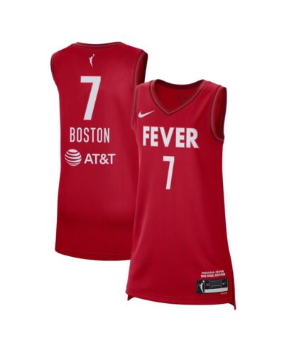 Nike Men's and Women's Aliyah Boston Red Indiana Fever Rebel Edition Player Jersey