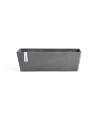 Прямоугольный цветочный горшок ECOPOTS Modern Recycled Bruges Plastic