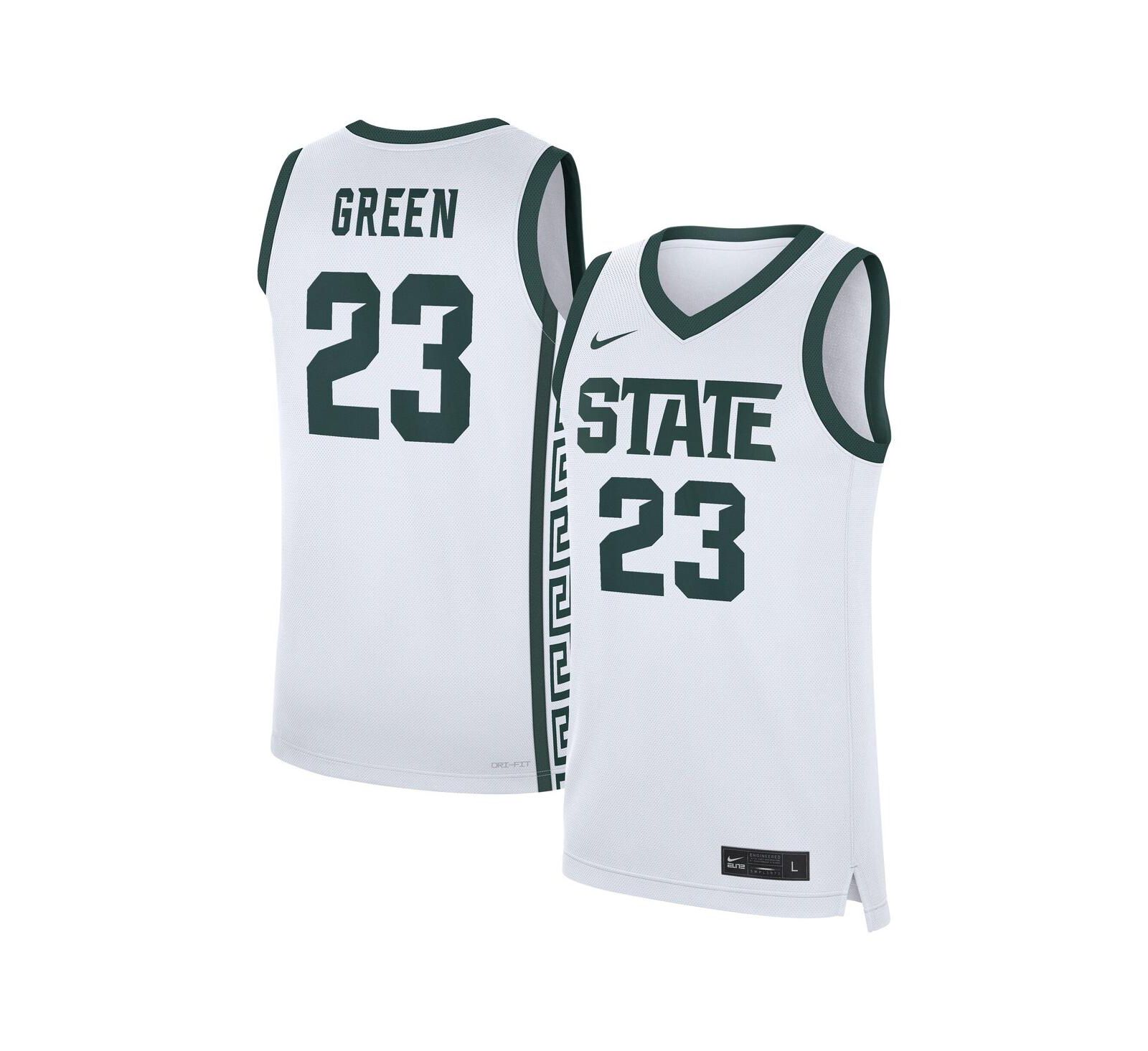 Nike Мужская реплика баскетбольной джерси Michigan State Spartans, Draymond Green