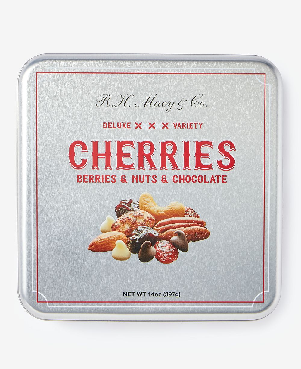 R.H Macy & Co. Holiday Deluxe Assortment Cherries, Berries, Nuts & Chocolate, 14 oz.