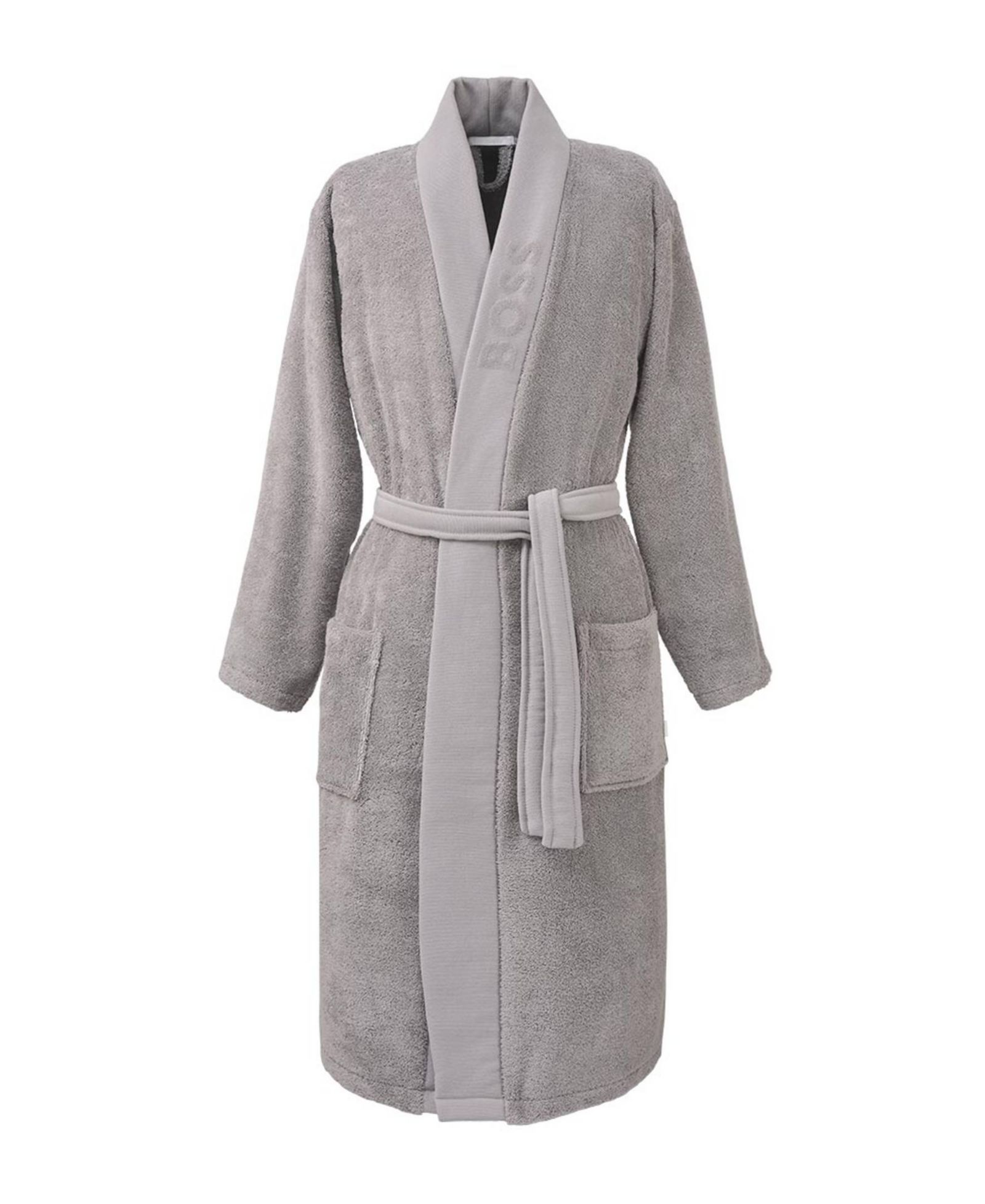 Мужской хлопковый халат Boss Home plain kimono