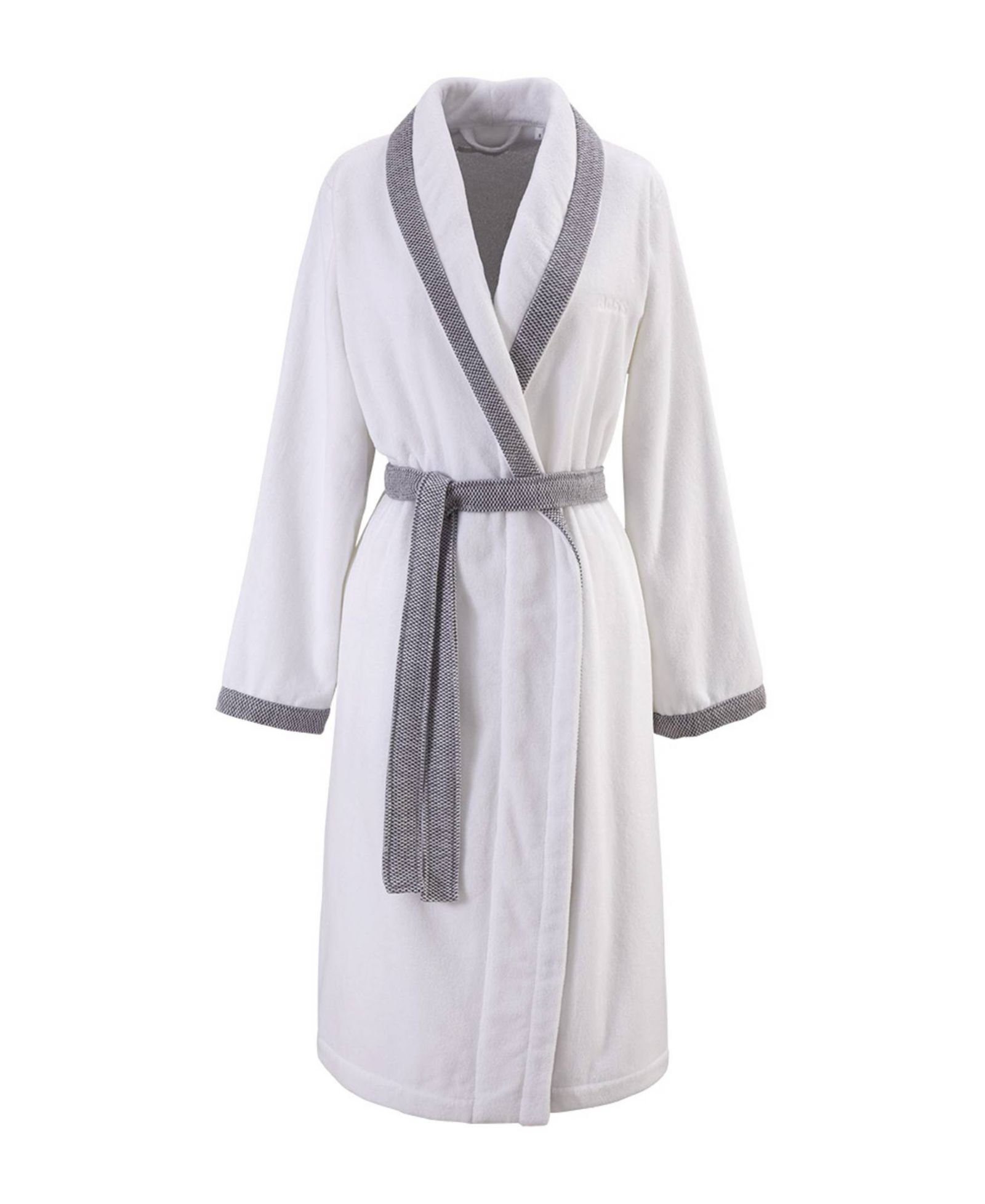 Boss Home Lord Woman's Cotton Velour Shawl Bathrobe