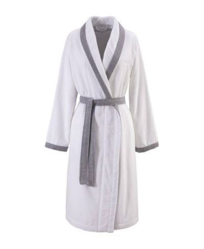 Boss Home Lord Woman's Cotton Velour Shawl Bathrobe