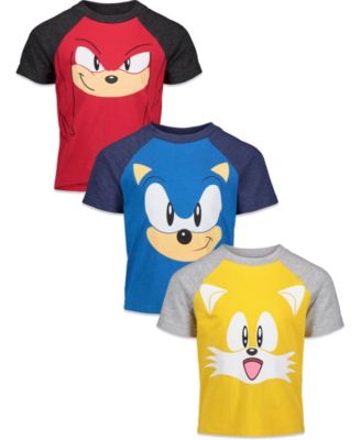 Детский комплект из 3 футболок Sega Sonic the Hedgehog