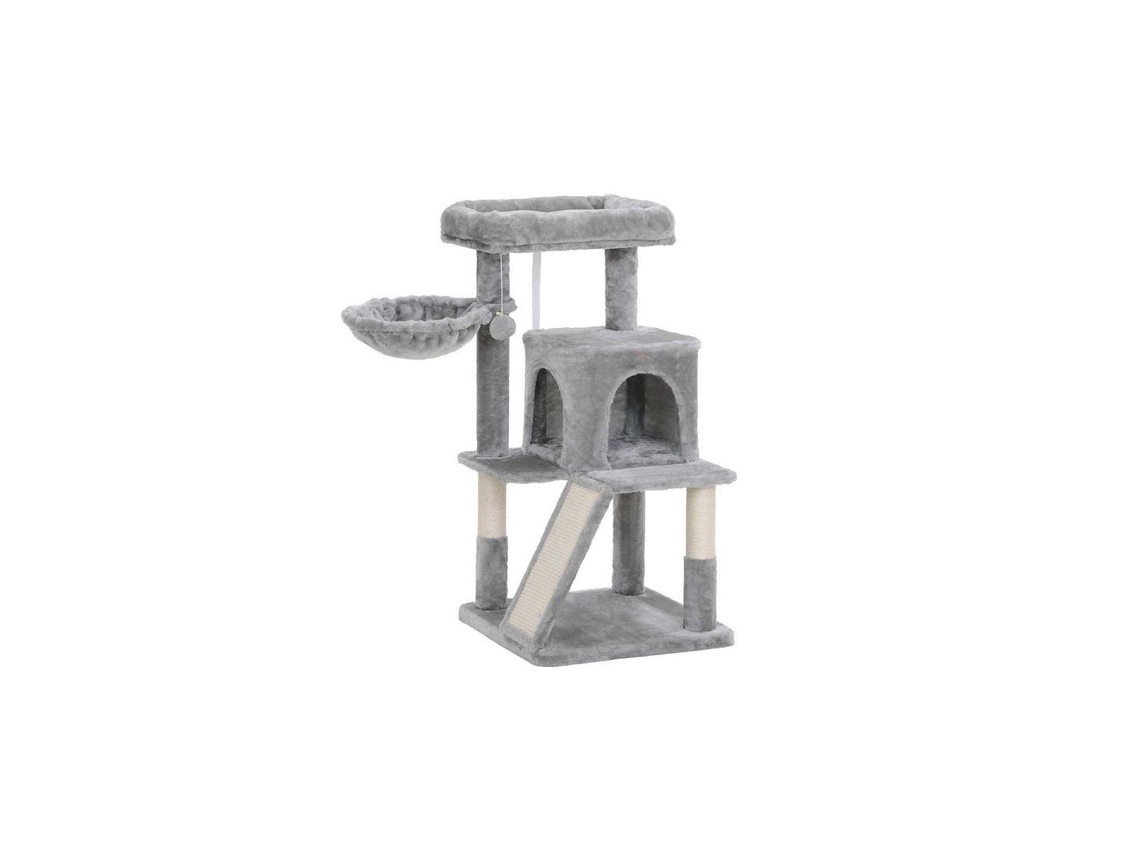 Slickblue Cat Tree With Sisal-covered Scratching Posts