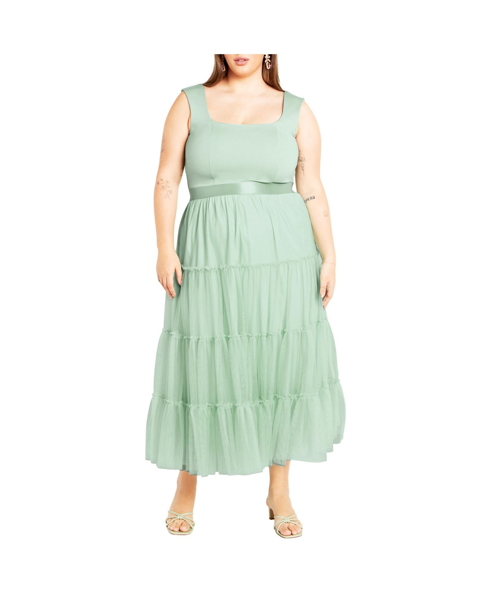 Платье Plus Size CITY CHIC Sherie