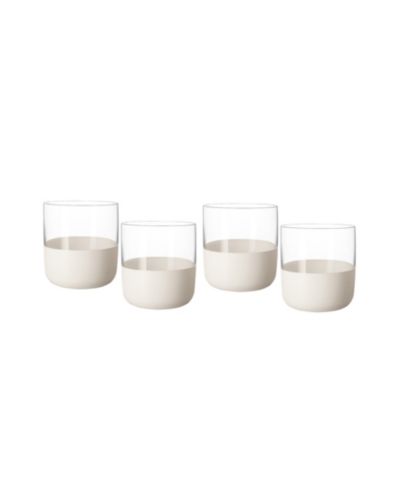 Набор стаканов Villeroy & Boch Manufacture Rock Blanc, 4 шт.