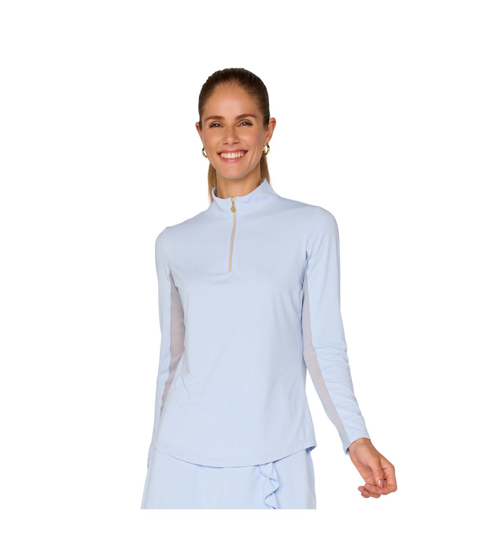 Топ G Lifestyle Clothing Women's Long Sleeve Mock Neck