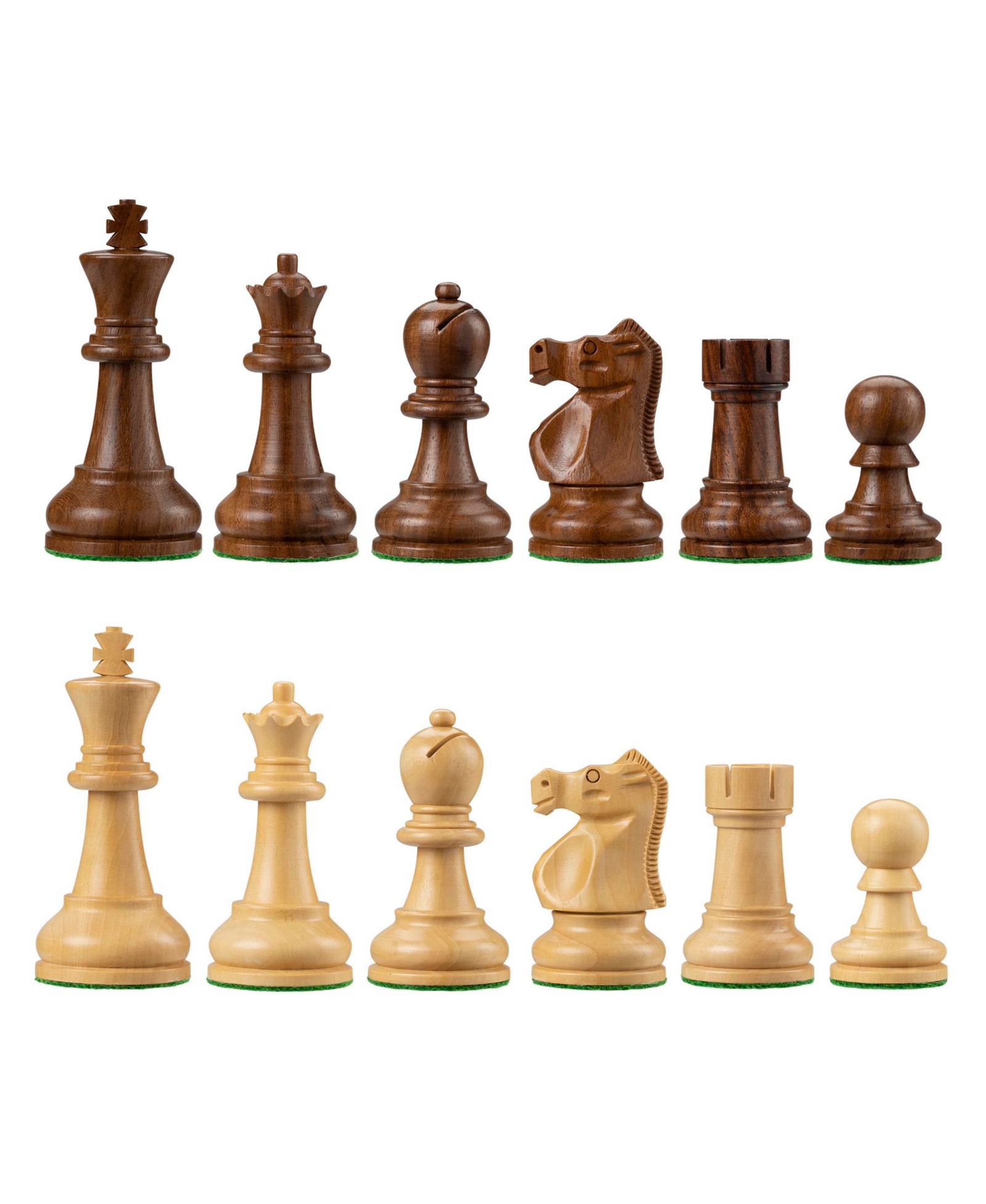 Шахматные фигуры Bobby Fischer Ultimate, король из акации и самшита 3.75 inch