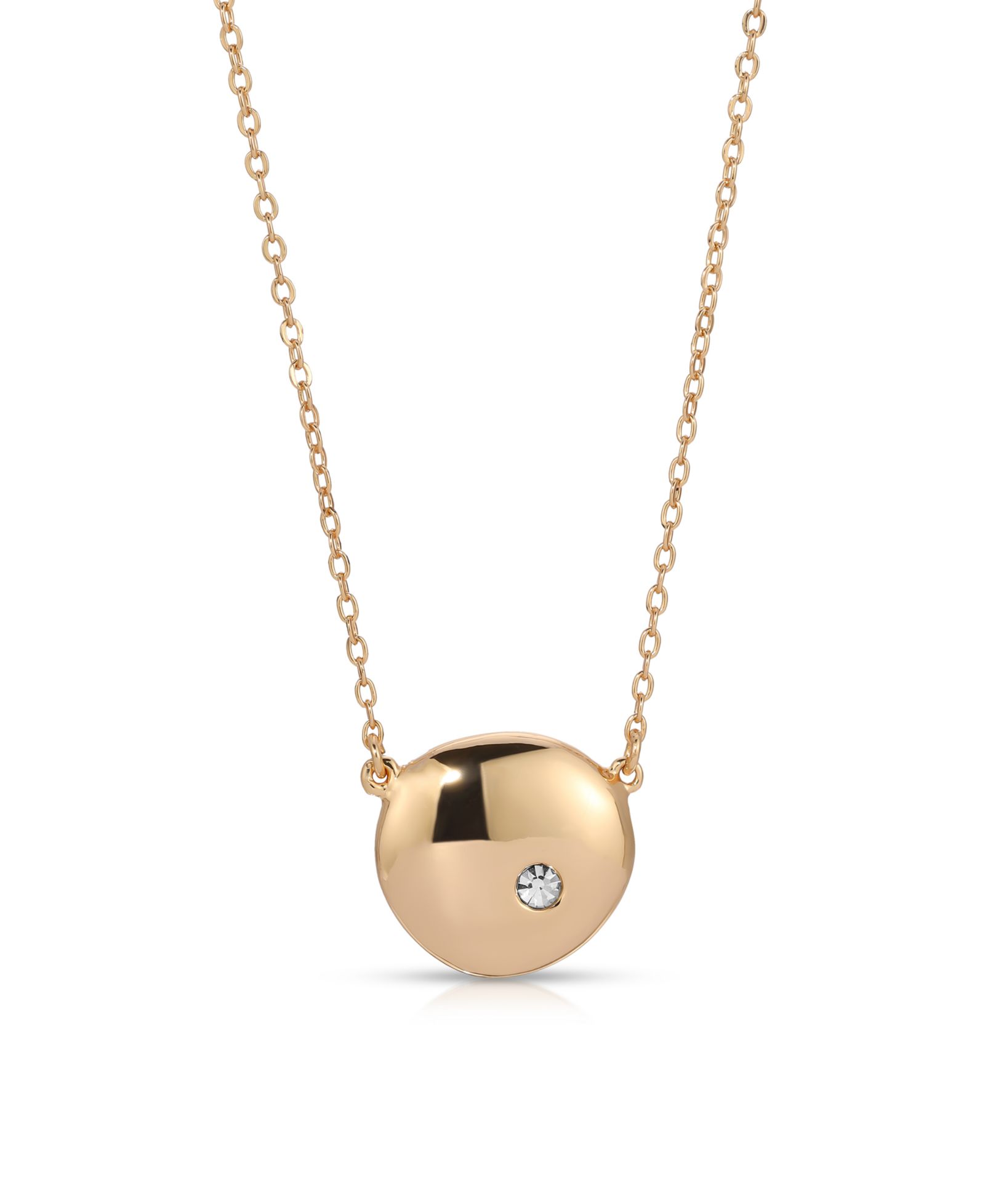 Ettika Polished Pebble Pendant Necklace