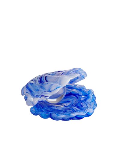 Декоративная чаша Kosta Boda Mother of Pearl Blue