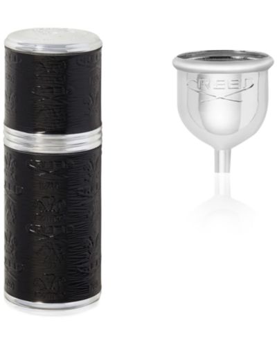 Creed Refillable Travel Perfume Atomizer - Black/Silver, 0.33 oz.