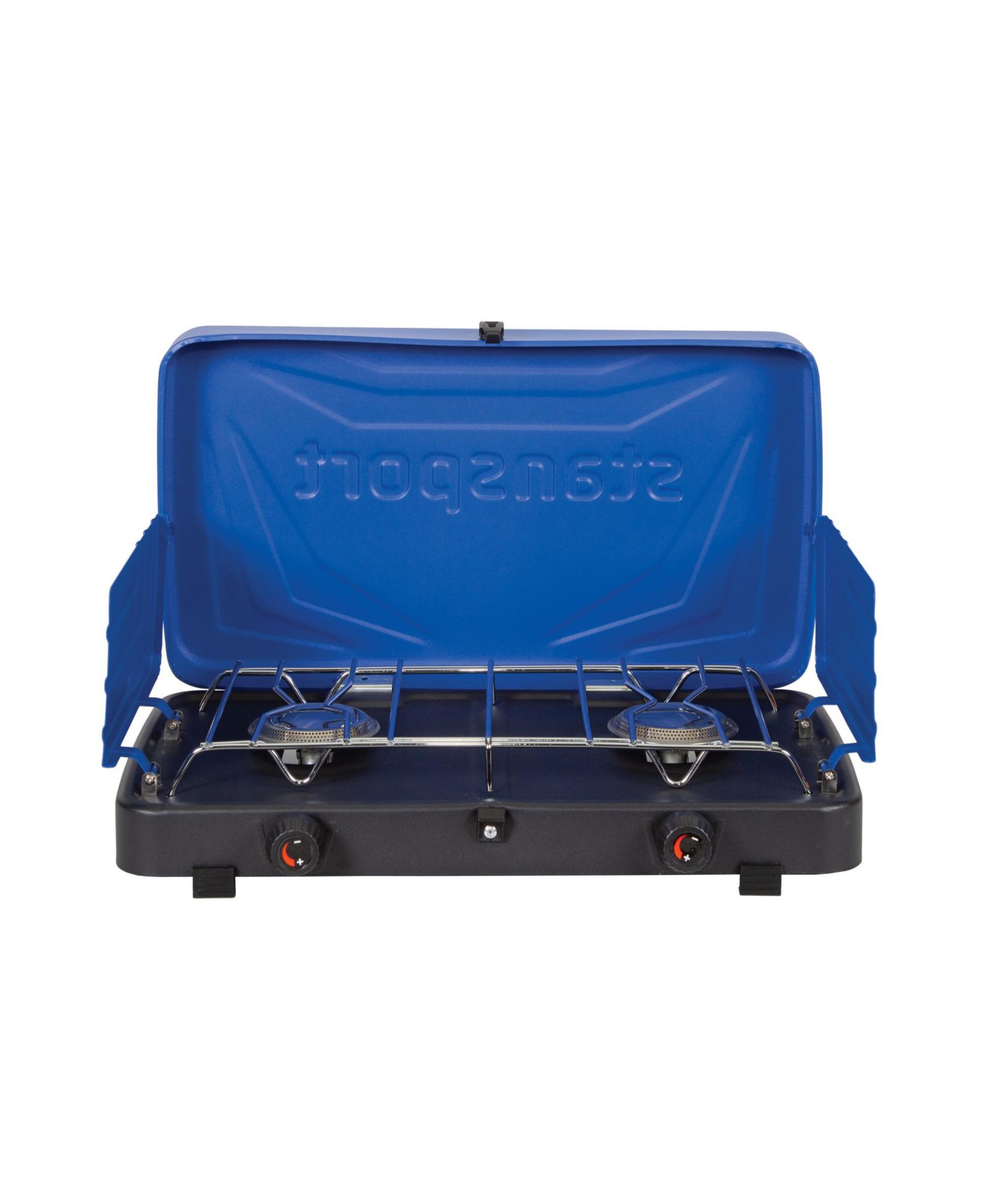 Stansport газовая плитка на 2 конфорки, 20,000 BTUs
