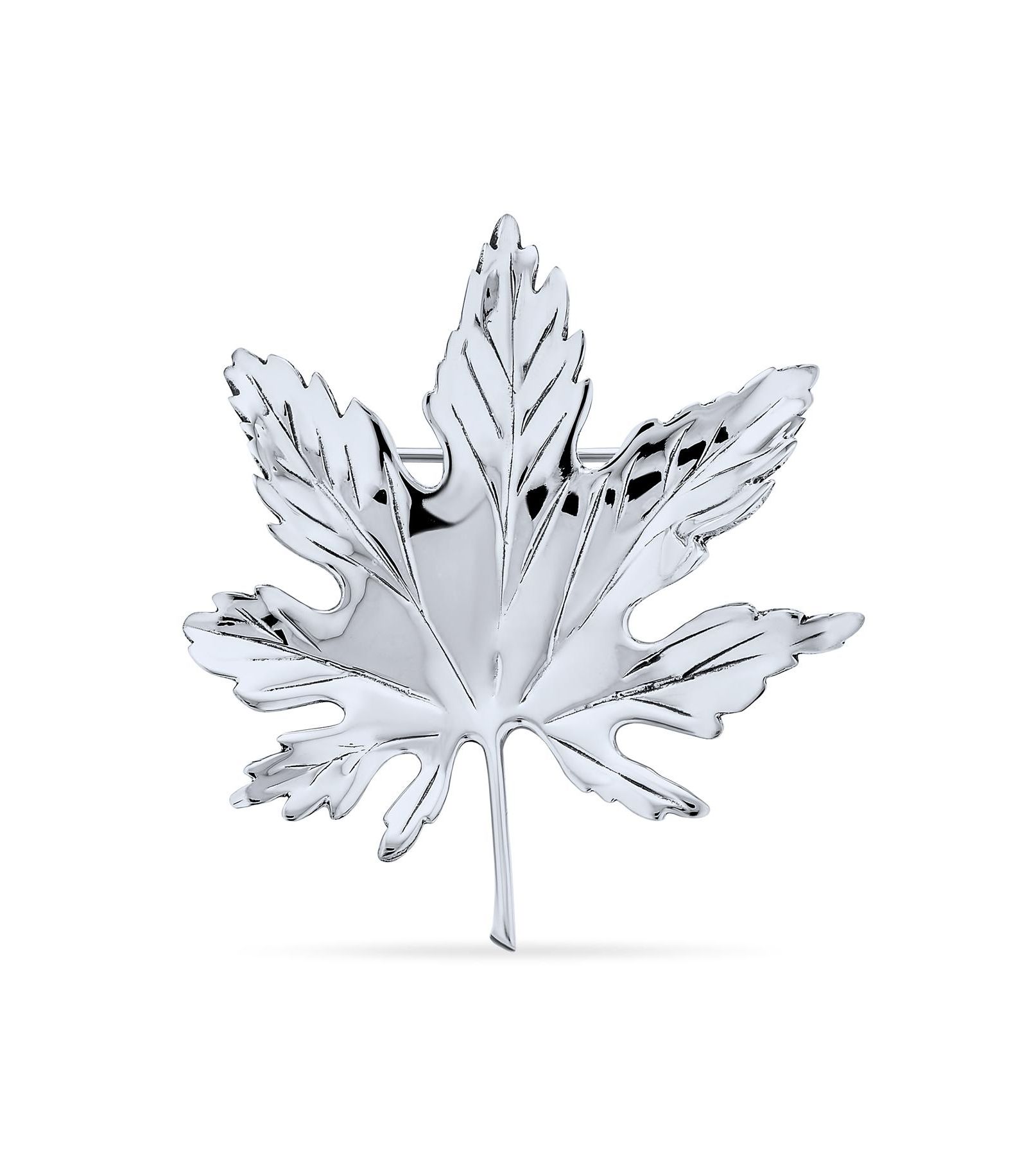 Брошь Bling Jewelry Canada National Symbol Maple Leaf Pin