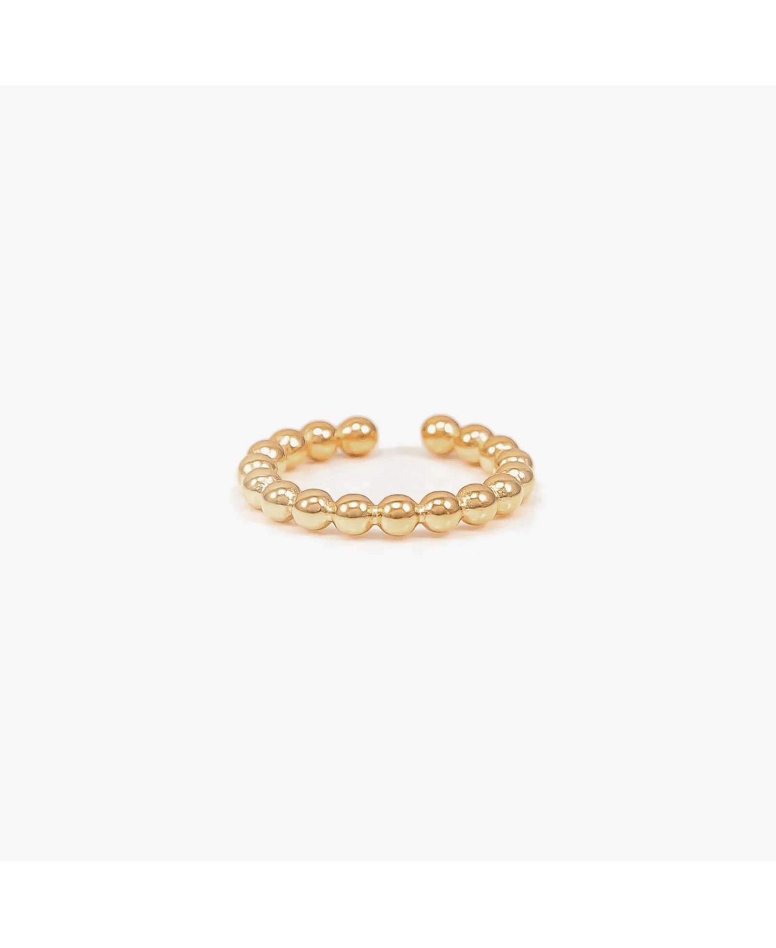 Кольцо Brigitte Ball Chain Open Ring