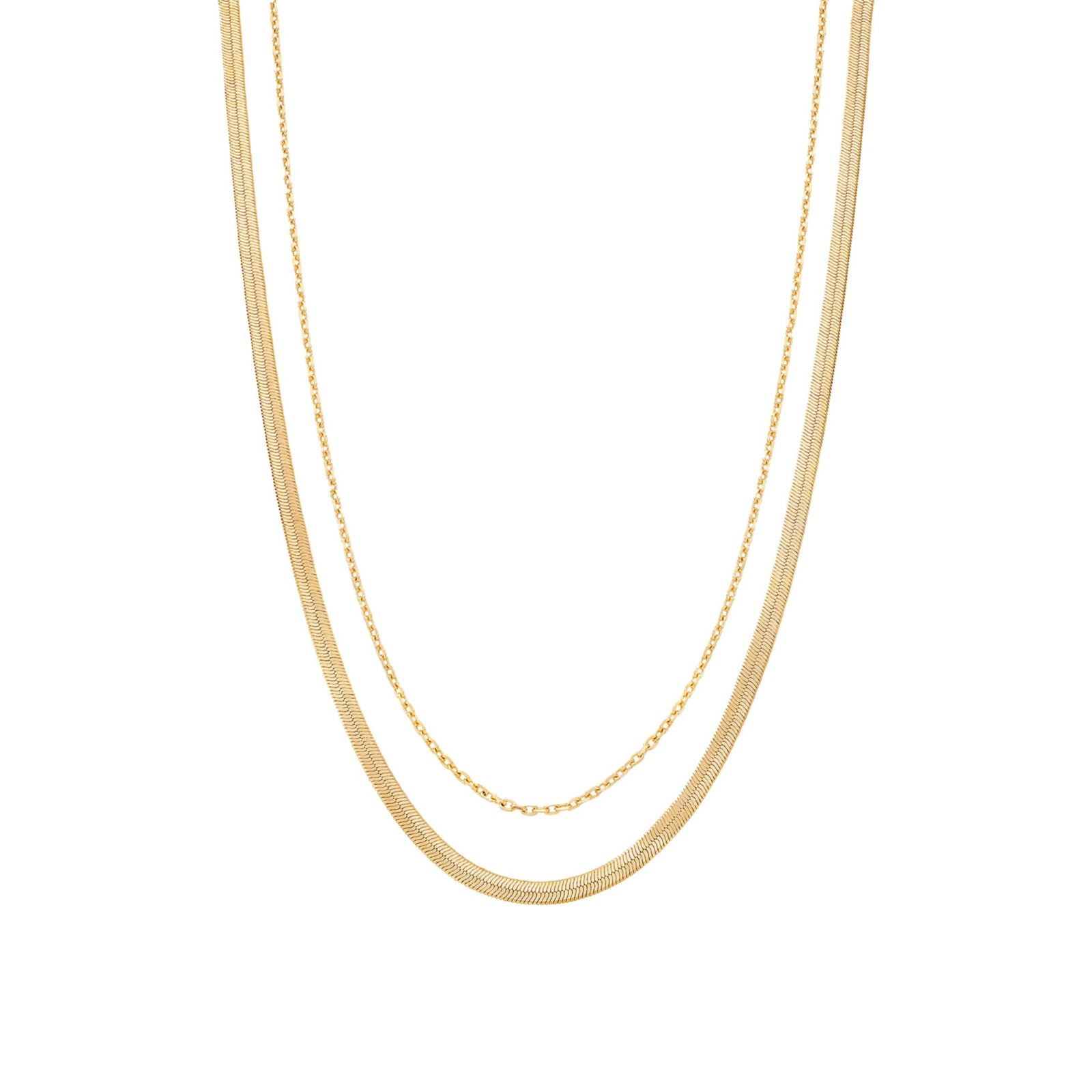 Многослойное ожерелье Gabby Layered Snake