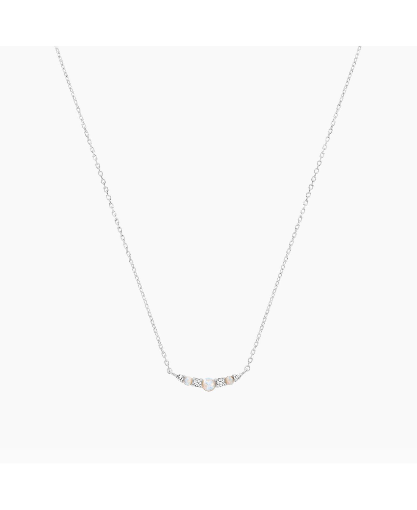 Ожерелье Bearfruit Jewelry Sterling Silver 18k Gold Plated Cloris