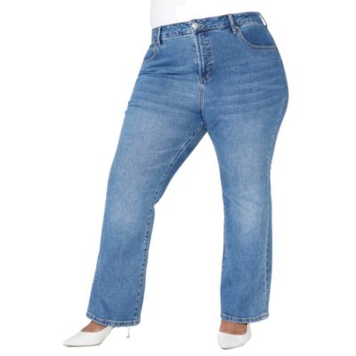 Женские джинсы ELOQUII Flare Leg
