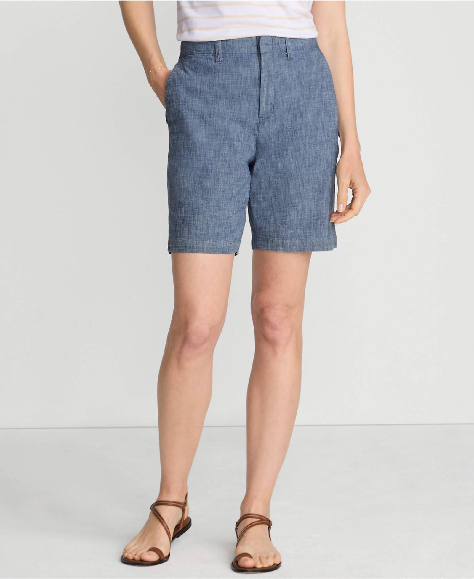 Lands' End Petite Classic 7" Shorts