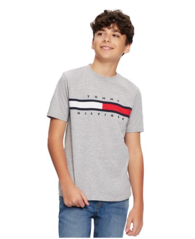 Tommy Hilfiger Toddler and Little Boy Tommy New Signature Tee