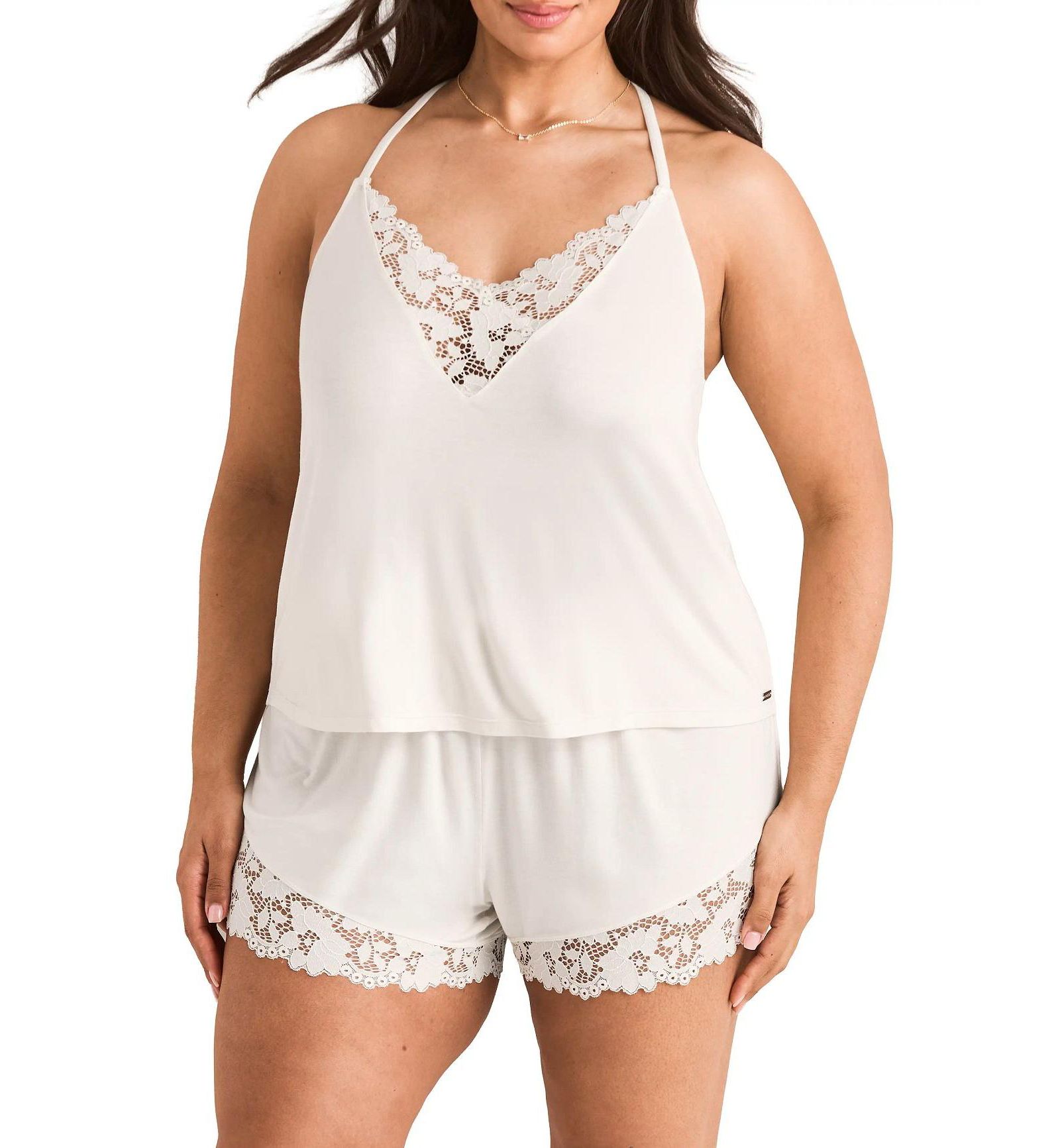 Adore Me Plus Size комплект из топа и шорт Jacky Pajama Cami