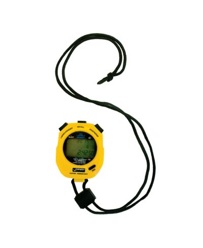 Водонепроницаемый секундомер FINIS Stopwatch Timer для тренеров и спортсменов, Yellow