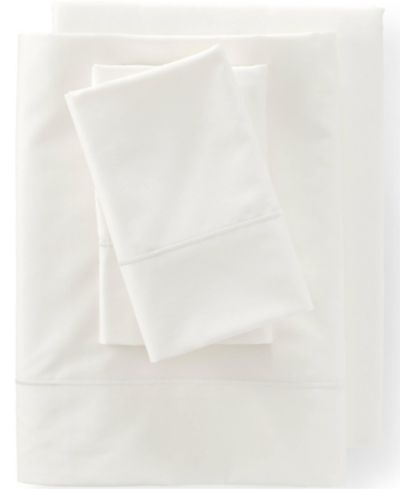 Lands' End Комплект простыней из премиального сатина Supima Cotton, 400-Thread Count