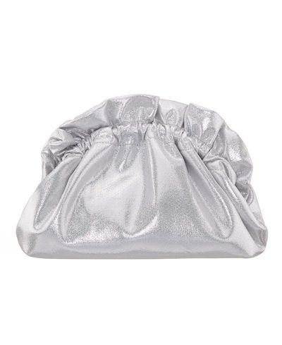 Nina Металлический кроссбоди мешочек Nina Metallic Gathered Crossbody Pouch Bag