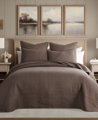 Levtex Home Cross Stitch Reversible 3-Pc. Bedspread Set, Queen