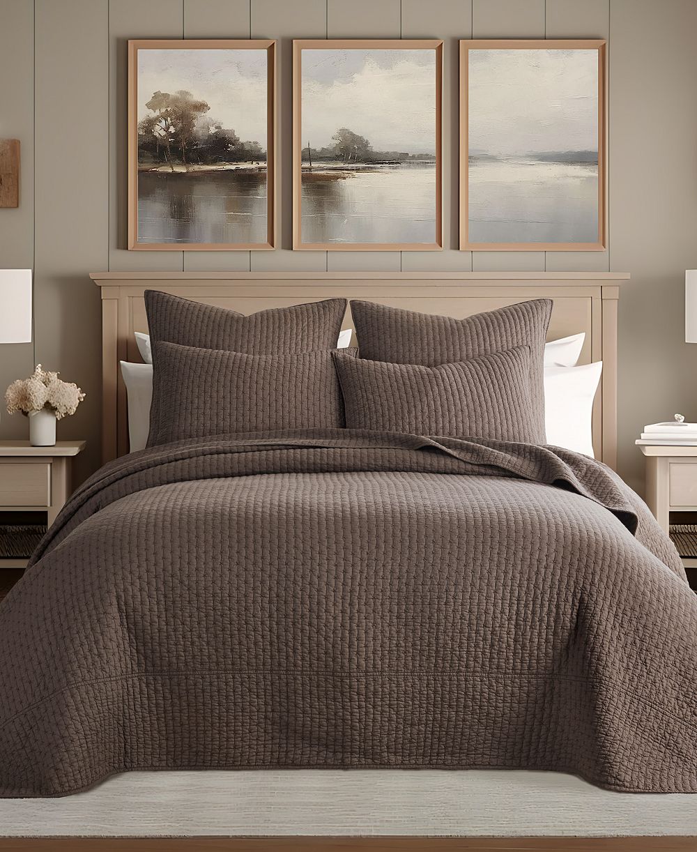 Levtex Home Cross Stitch Reversible 2-Pc. Bedspread Set, Twin/Twin XL