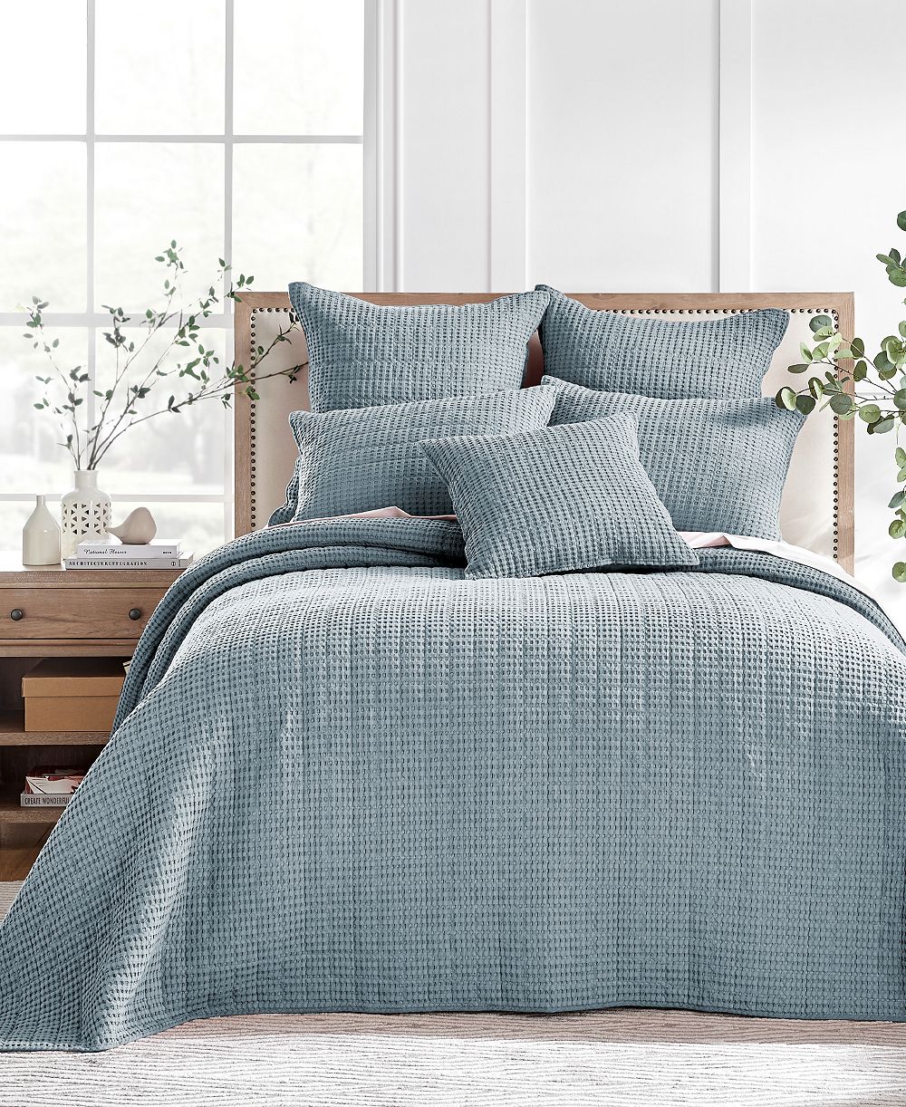 Levtex Home Mills Waffle Classic комплект покрывал для кровати из 3 предметов, Queen