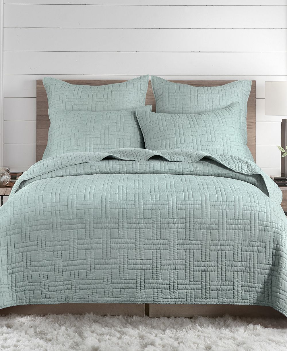 Комплект стеганого одеяла Levtex Home Melange Stitch, King/California King