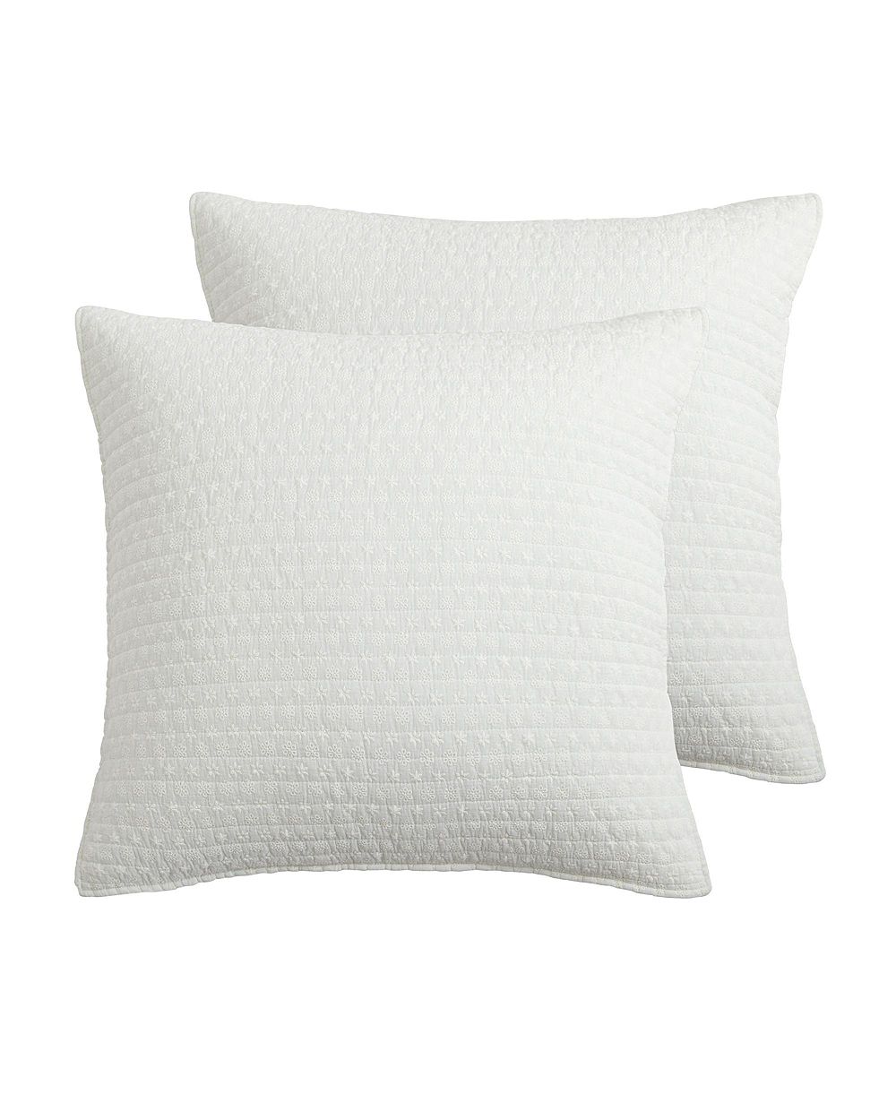 Levtex Home Набор наволочек Eyelet 2-Pc. Sham Set, European