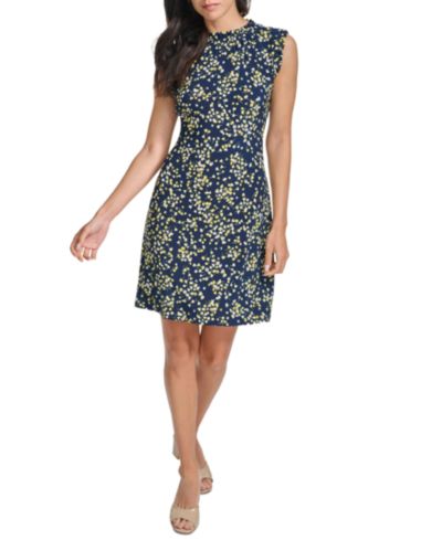 Женское платье Tommy Hilfiger Floral-Print Round-Neck