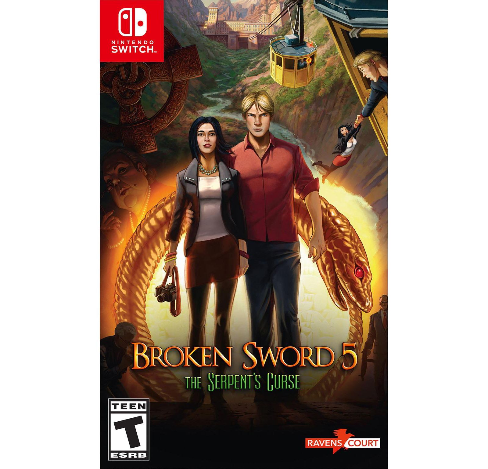 Thq Nordic Broken Sword V: The Serpent's Curse Adventure Puzzle Enhanced Edition Nintendo Switch