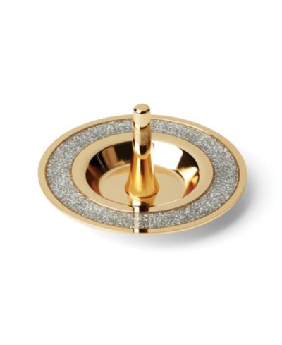 Декоративная тарелка kate spade new york Sitting Pretty Pink Glitter Ring Dish
