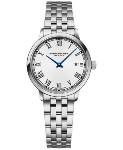Raymond Weil Women's Swiss Toccata Stainless Steel Bracelet Watch 29mm