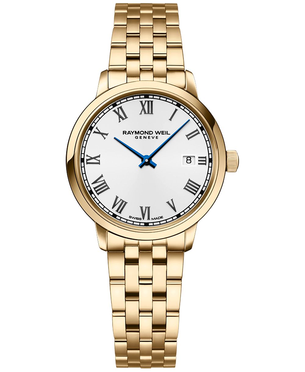 Женские часы Raymond Weil Swiss Toccata Gold PVD Stainless Steel Bracelet 29mm