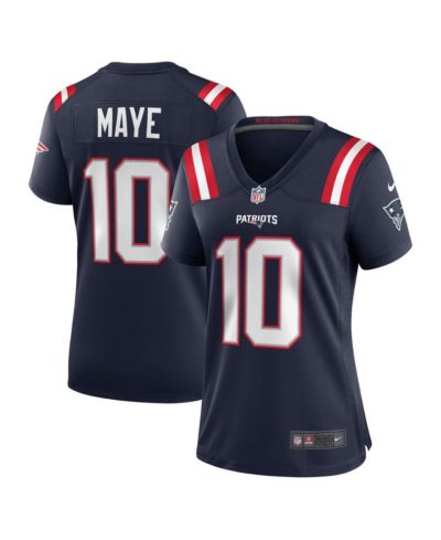 Женская джерси Nike Drake Maye Navy New England Patriots Player Game Jersey