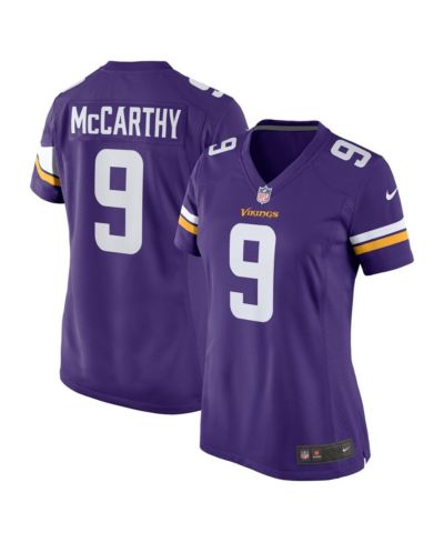 Женская джерси Nike J.J. McCarthy Purple Minnesota Vikings 2024 NFL Draft First Round Pick Player Game Jersey