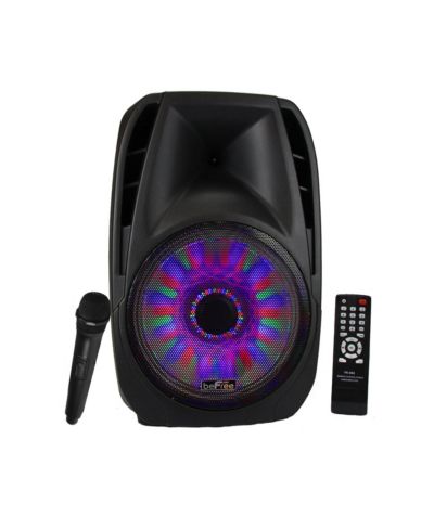 Befree Sound BFS-6100 15-Inch Portable Bluetooth Sound-Reactive Lights Speaker