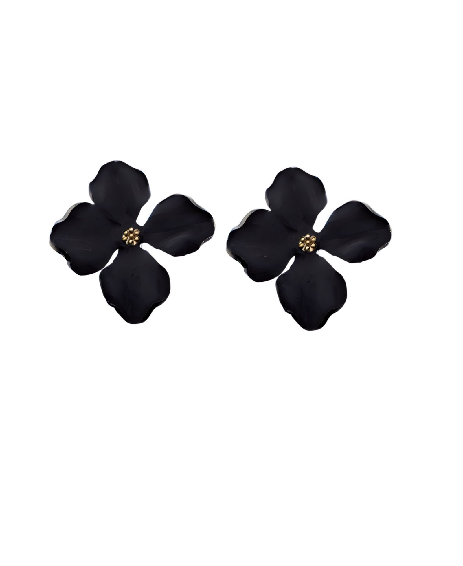 Серьги Swanky Designs Small Floral Statement